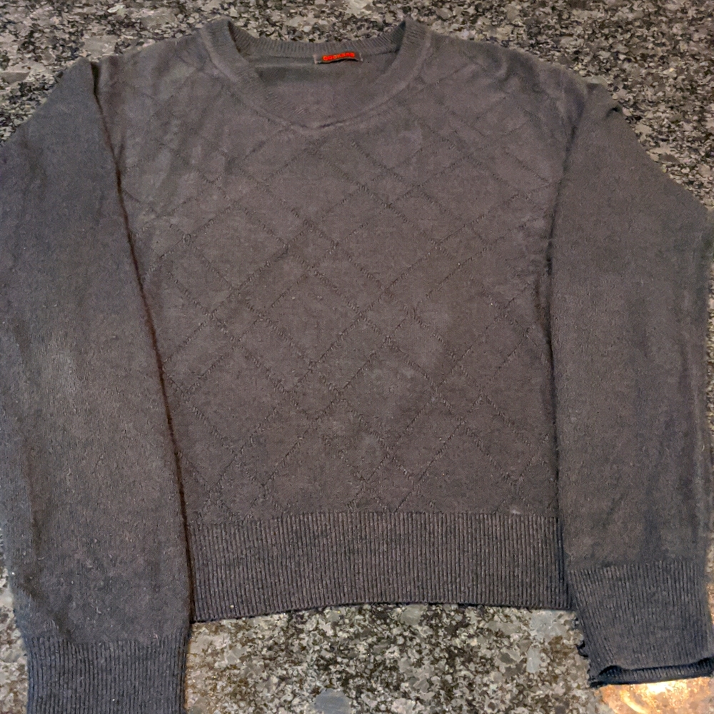 Dockers' Diamond Knit Crew Neck Sweater, 100% cotton
